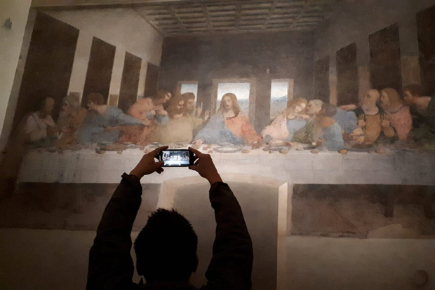 Da Vincis letztes Abendmahl Express Halbprivate Führung