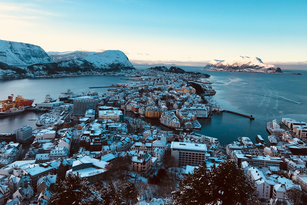 Ålesund : Visite audioguide d'Ålesund et des îles environnantes
