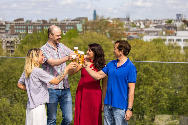 Ticket de entrada al bar de la azotea de la Heineken Experience