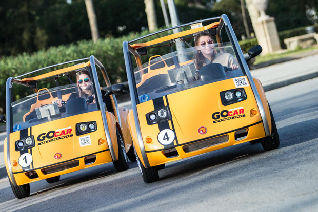 Barcellona: Tour di un giorno intero in GoCar