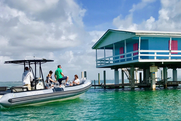 Miami: Tour en barco guiado en grupo reducido + Iconic Stiltsville
