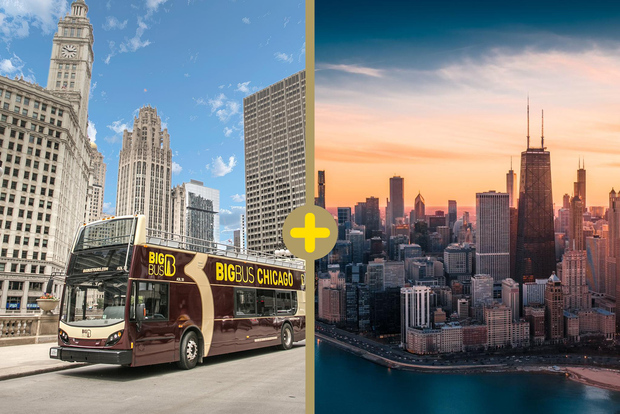 Chicago: 360 CHICAGO e tour hop-on hop-off in Big Bus