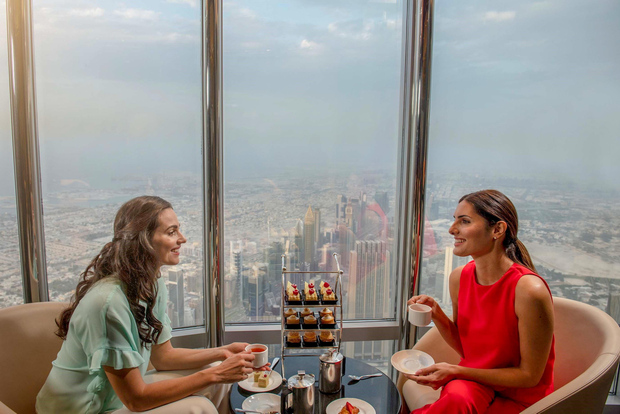 Dubai: Burj Khalifa VIP Experience Livello 152 Accesso alla lounge