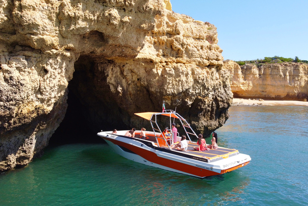 Vilamoura: Alquiler privado 3 horas a la Cueva de Benagil