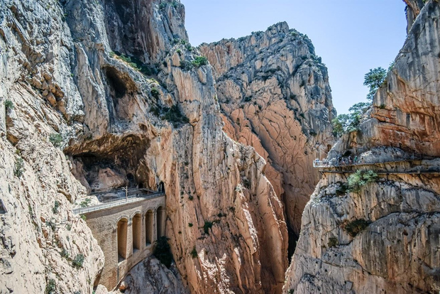 Från Málaga: Caminito del Rey Dagsutflykt & guidad tur
