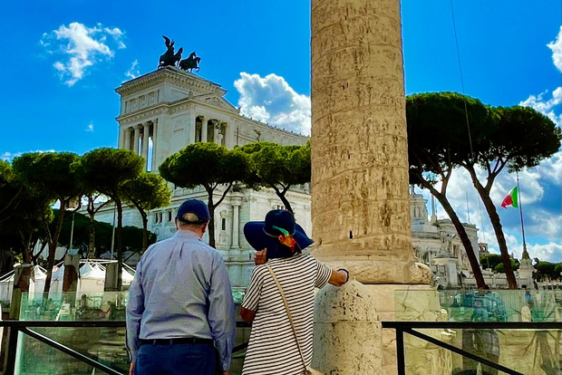 Roma: Mercati di Traiano, Colonna e Foro di Traiano Tour Privato