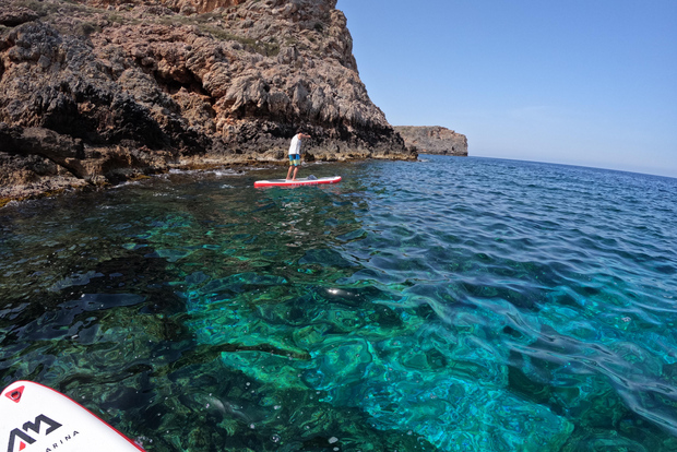 Chania: Tour in stand-up paddleboard sull'isola di Lazareta