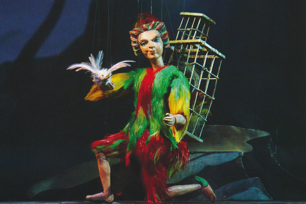Salzburgo: ingresso para a flauta mágica no teatro de marionetes