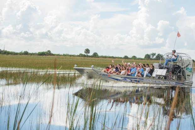 Everglades: pacchetto avventura sull'idroscivolante del Sawgrass Park