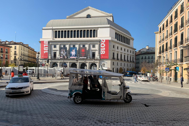 Madrid: Tour della città in Tuk Tuk