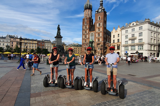 Cracovia: Excursión en Segway por el Casco Antiguo, Kazimierz y Podgorze
