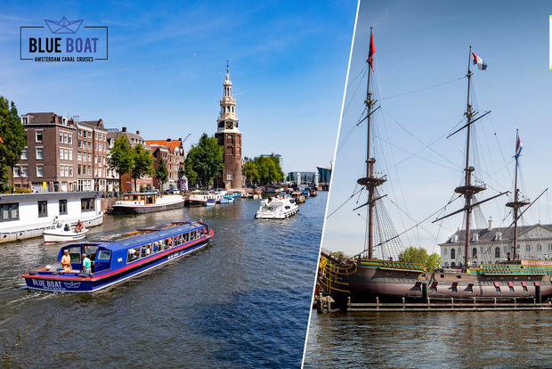 Kombi-Ticket Grachtenfahrt und Schifffahrtsmuseum Amsterdam
