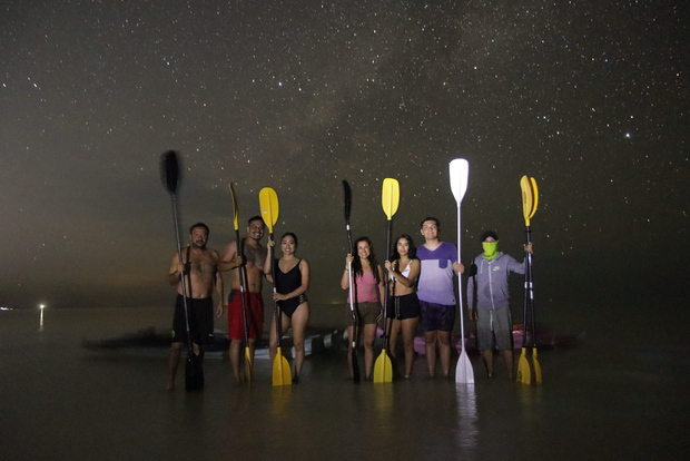 Holbox: visite en kayak des étoiles et de la vie marine bioluminescente