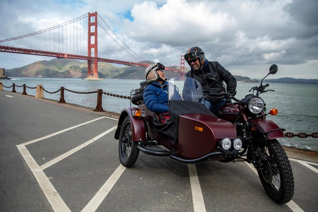 San Francisco: tour al tramonto della città in sidecar vintage