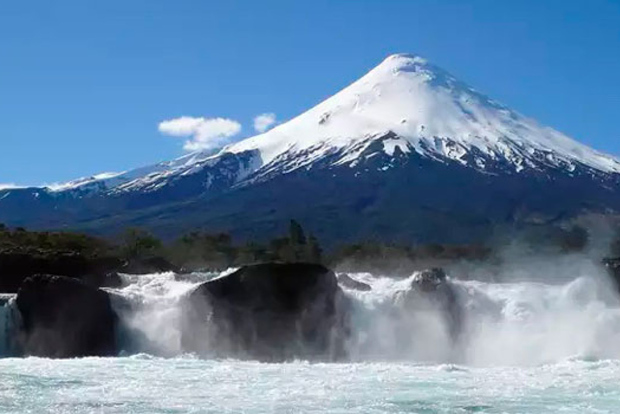 Puerto Varas: Excursión al Volcán Osorno en furgoneta con aire acondicionado