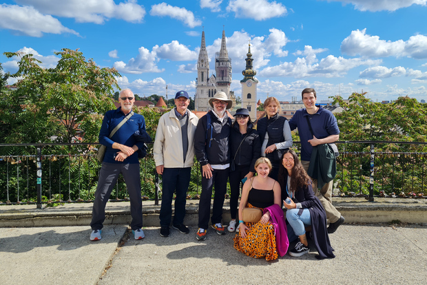 Zagabria: Tour a piedi della città e dei tunnel della Seconda Guerra Mondiale