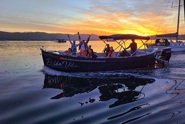 Knysna: Private Sunset Cruise auf der Knysna Lagune