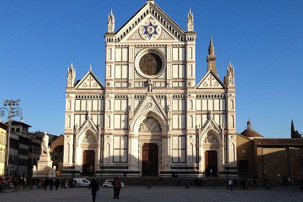 Florence: Guided Walking Tour with Entry to Santa Croce