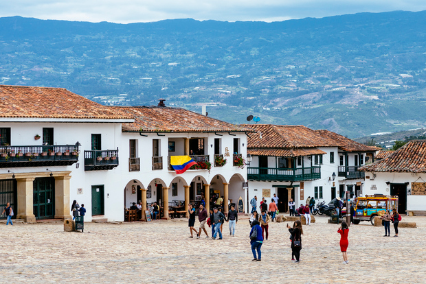 Bogotá: Villa de Leyva heldagstur med måltider
