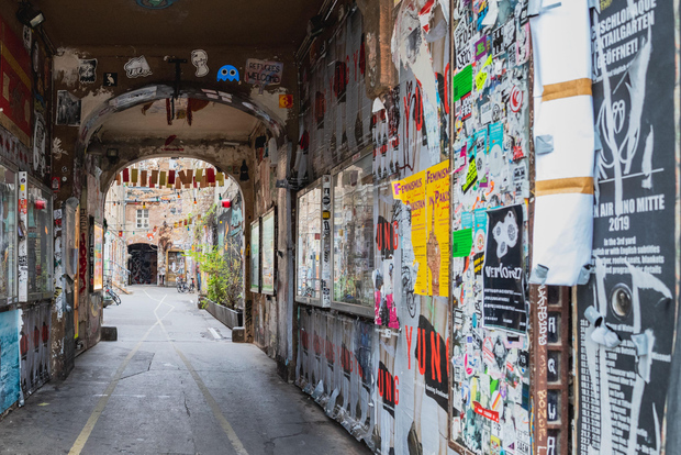 Berlin : Les arrière-cours cachées : visite guidée à pied