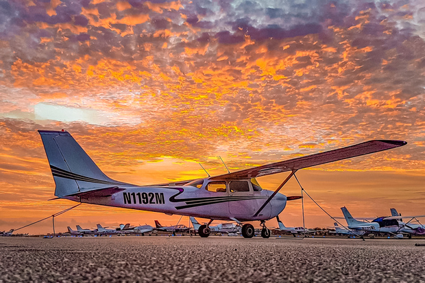 Miami Beach: vuelo romántico al atardecer con champán