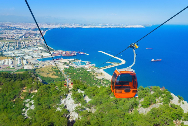 Side: Antalya City Tour, Waterfalls and Cable Car with Lunch