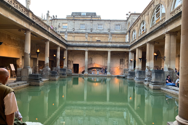 Bath: tour a piedi della città con ingresso alle terme romane