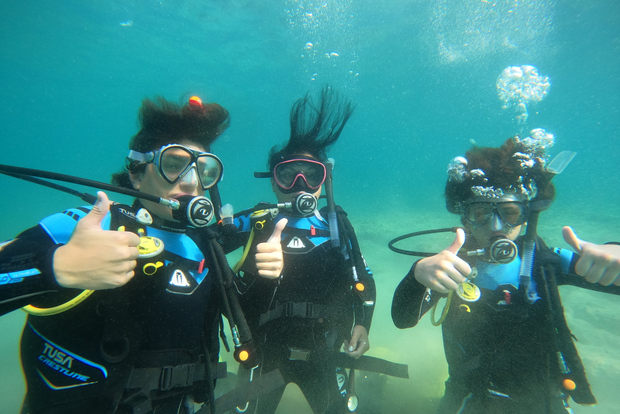 Naxos: scopri le immersioni subacquee sulla spiaggia di Agios Georgios