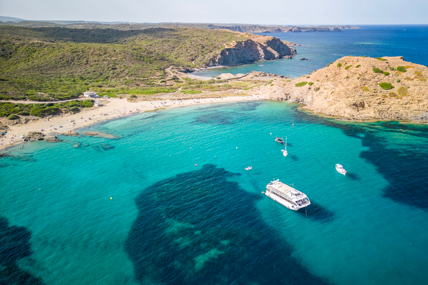Au départ de Mahon : Croisière d'une journée sur la côte nord de Minorque