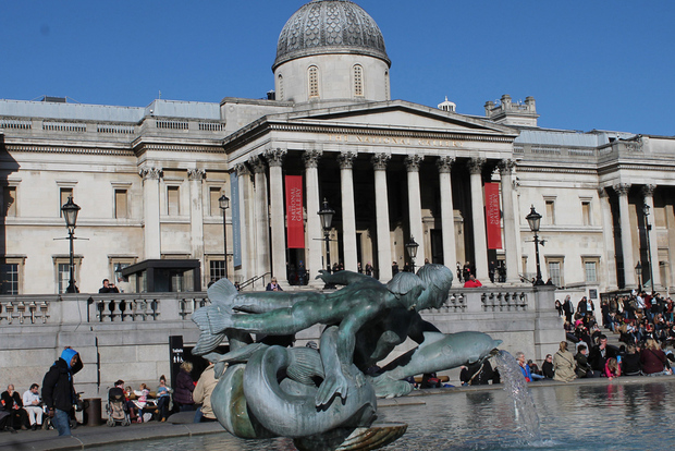 London: Smartphone Heritage Walks Trafalgar Square