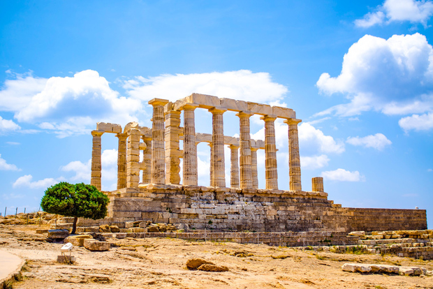 From Athens: Temple of Poseidon and Cape Sounion Guided Tour