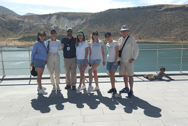 Tour blu della Cappadocia con piccoli gruppi e guida esperta