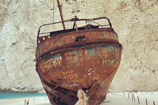 Zante: Shipwreck Beach & Blå grottor Privat Speedboat Tour