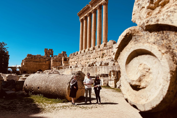 Grotte di Baalbek e Ksara con ritiro, guida, ingressi e pranzo