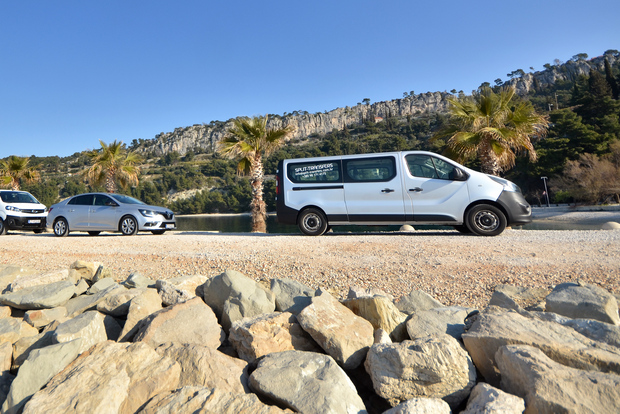 Da Spalato: trasporto privato delle cascate di Skradin e Krka