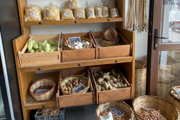 Naxos: Tour a piedi del cibo e lezione di cucina con pasti e bevande