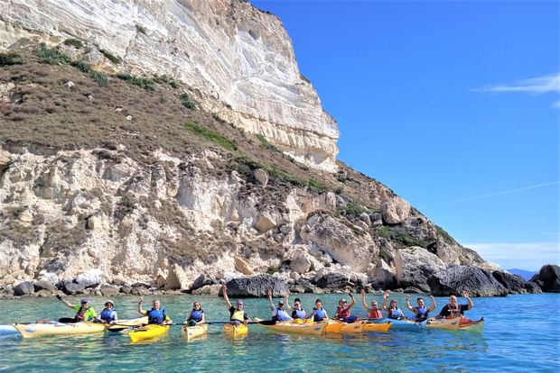 卡利亚里：卡利亚里湾皮划艇导游之旅