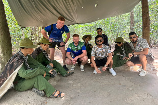 Ho Chi Minh Ville : Visite en groupe du tunnel de Cu Chi et du delta du Mékong