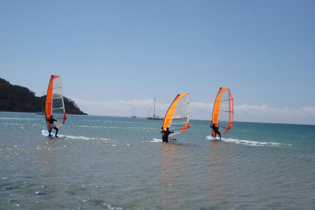 Day 1 beginner Dynamic Windsurfing in Malmö