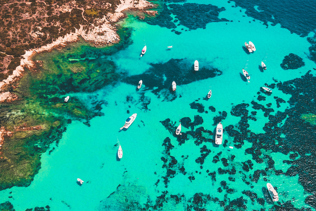 From Palau: La Maddalena Archipelago Boat Tour with Pasta