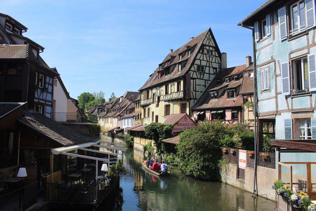 Colmar: tour a piedi e degustazione di vino