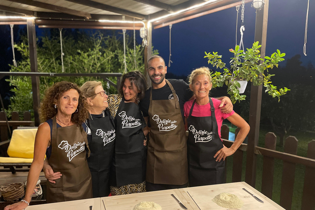Clase de cocina, cena y cata de vino en Lecce (Corigliano)