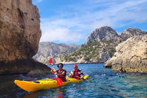 Cassis: Calanques National Park Sea Kayaking Tour