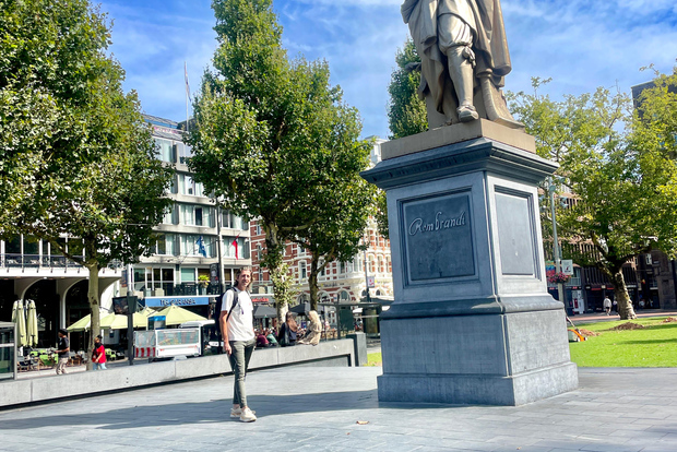 Amsterdam: tour a piedi di 1 ora su Rembrandt