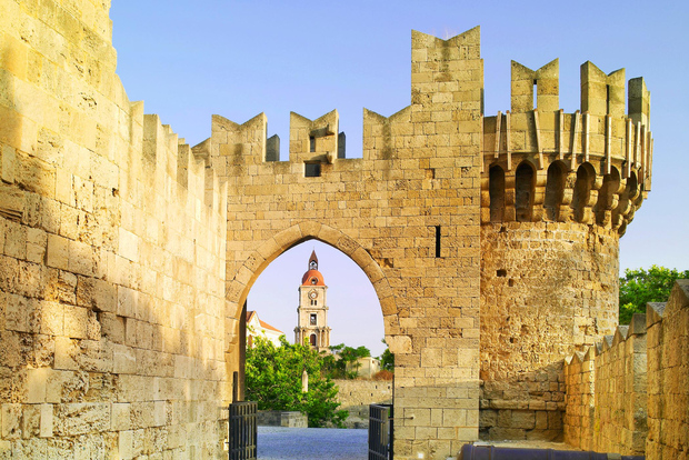 罗得岛：老城区徒步之旅（带导游）