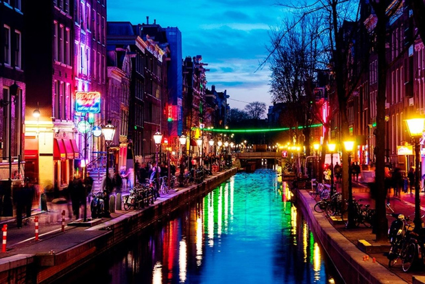 Amsterdam: Tour durch das Rotlichtviertel