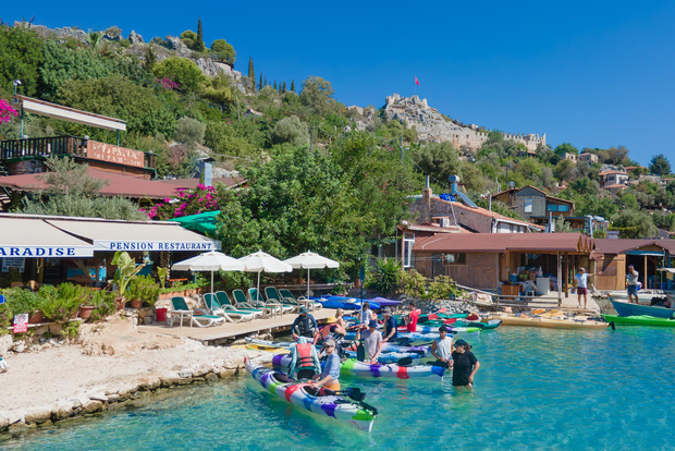 Из Каша: морская прогулка на байдарках по Кекова с обедом