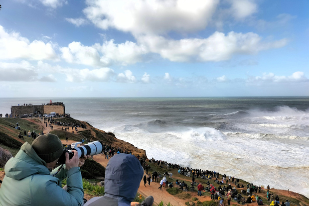 Nazaré (Onde Giganti): Tour di mezza giornata privato da Lisbona
