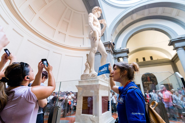 Florens: Michelangelos David & Accademia Hoppa över kön-tur