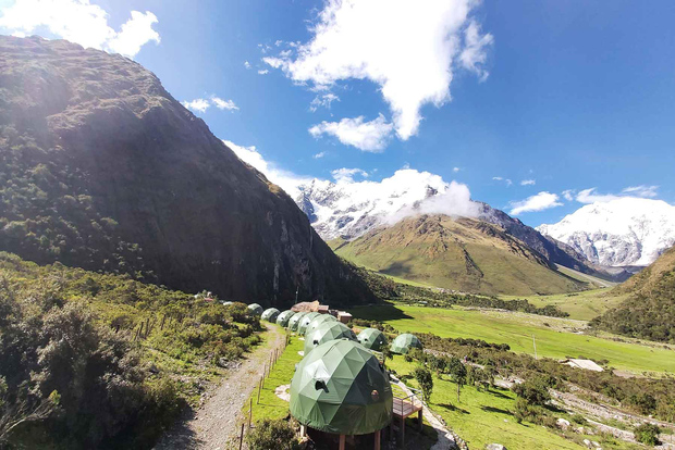"Глэмпинг Sky Lodge Domes "4-Day Salkantay Trek Machu Picchu